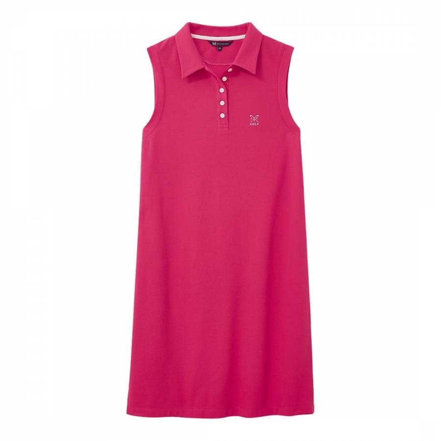 Pink Sleeveless Golf Dress
