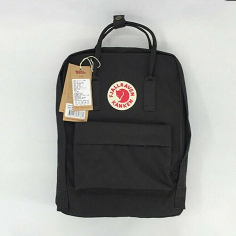 (Black, 20L) Fjallraven Backpack Kanken Classic Rucksack Laptop Bag