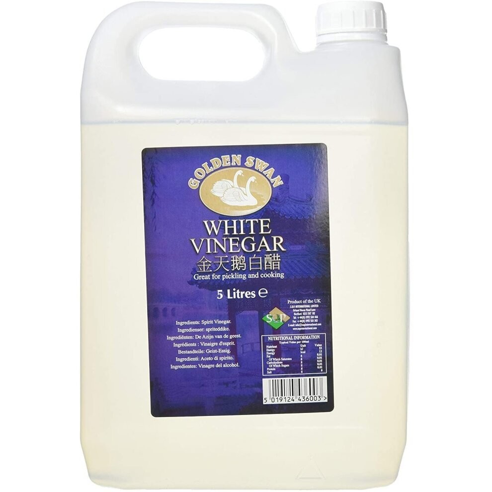 Golden Swan White Vinegar for Cleaning, Pickling, Marinating & Cooking
