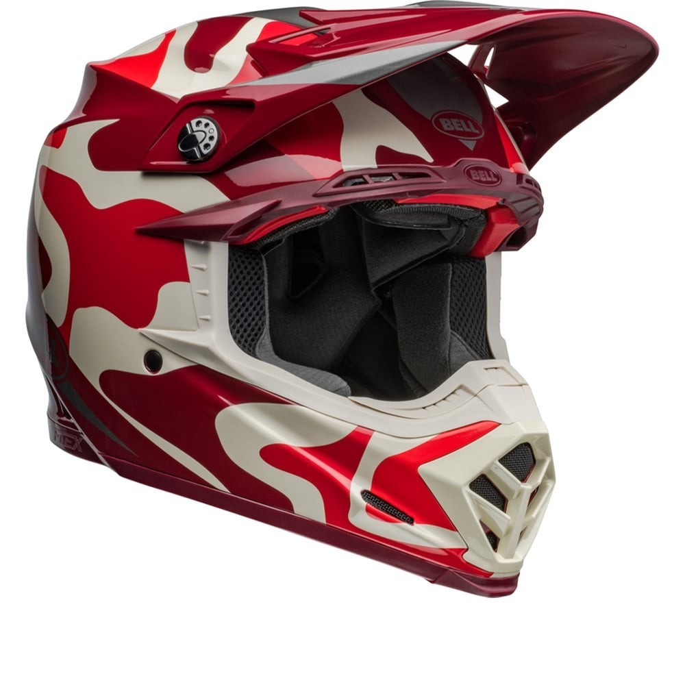 Bell Moto-9S Flex Mechant Red Offroad Helmet S