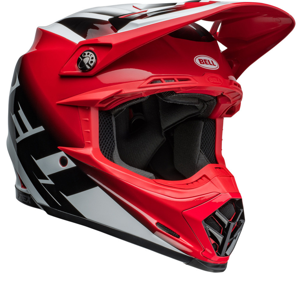 Bell Moto-9S Flex Rail Red Offroad Helmet S