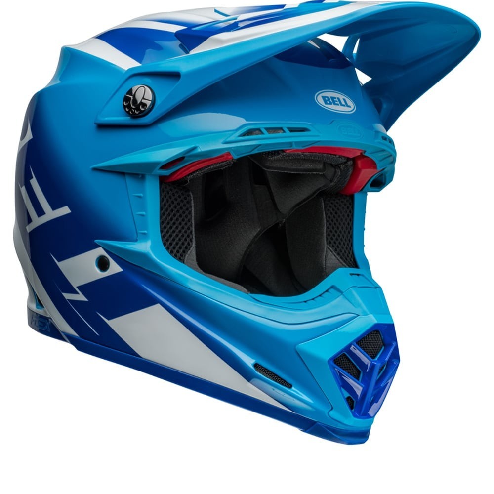 Bell Moto-9S Flex Rail Blue Offroad Helmet S