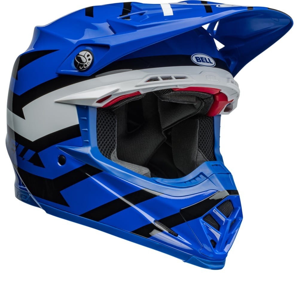 Bell Moto-9S Flex Banshee Blue Offroad Helmet S