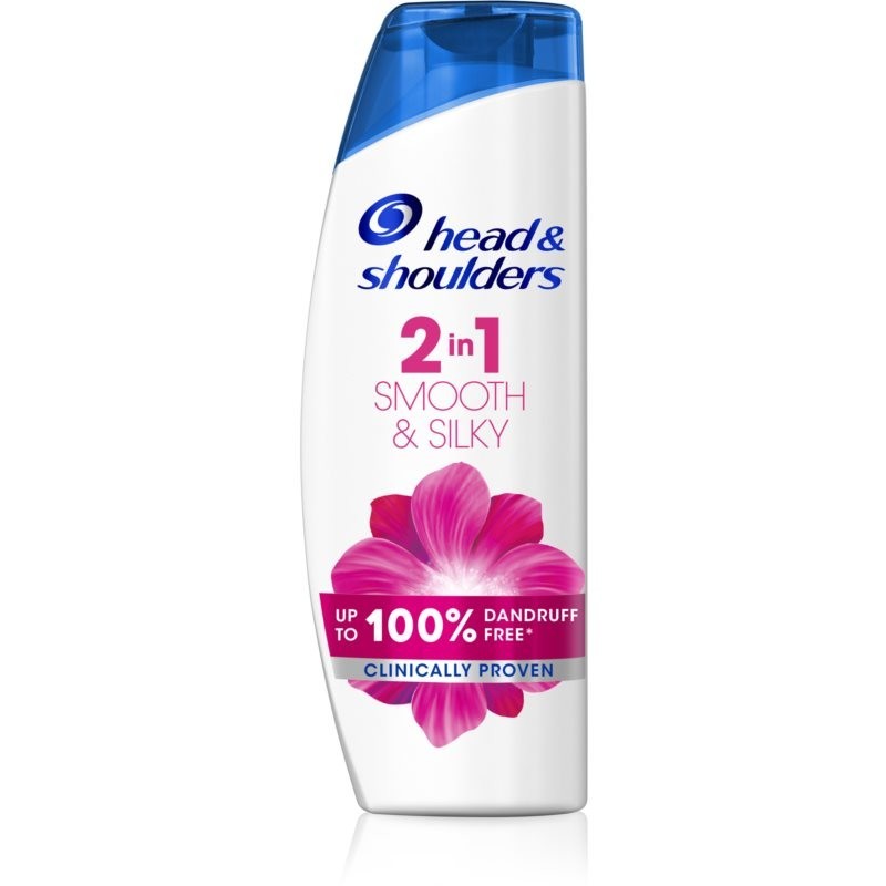 Head & Shoulders Smooth & Silky 2-in-1 shampoo and conditioner for dandruff 540 ml
