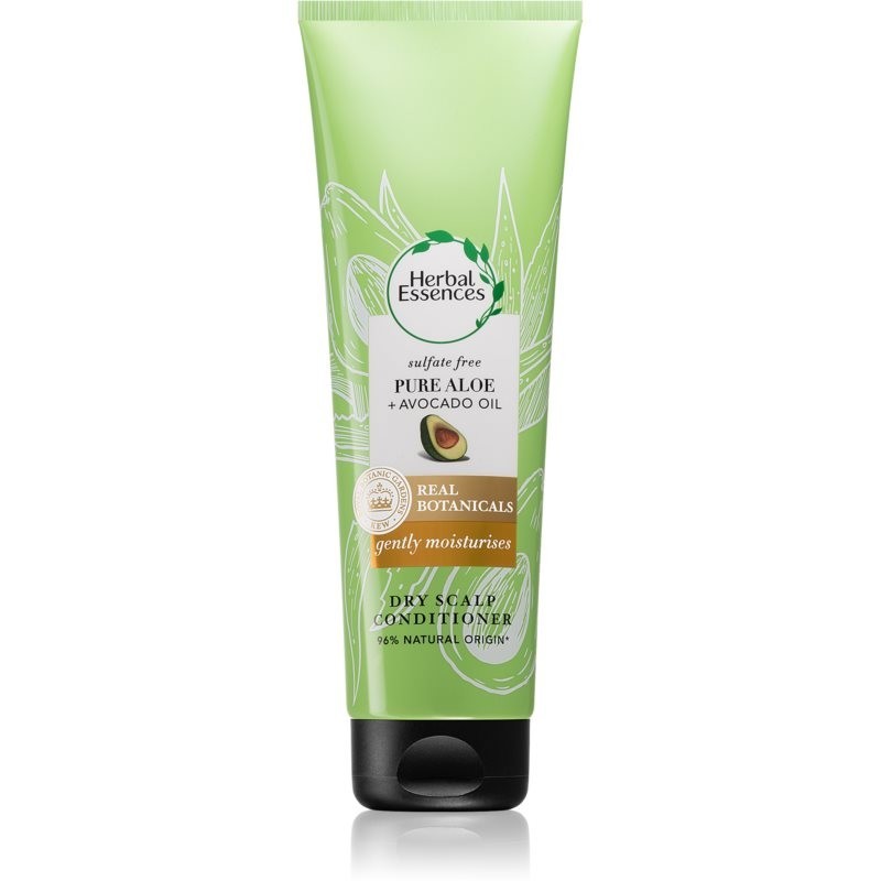 Herbal Essences 96% Natural Origin Gently Moisturises conditioner for hair Pure Aloe & Avocado 275 ml