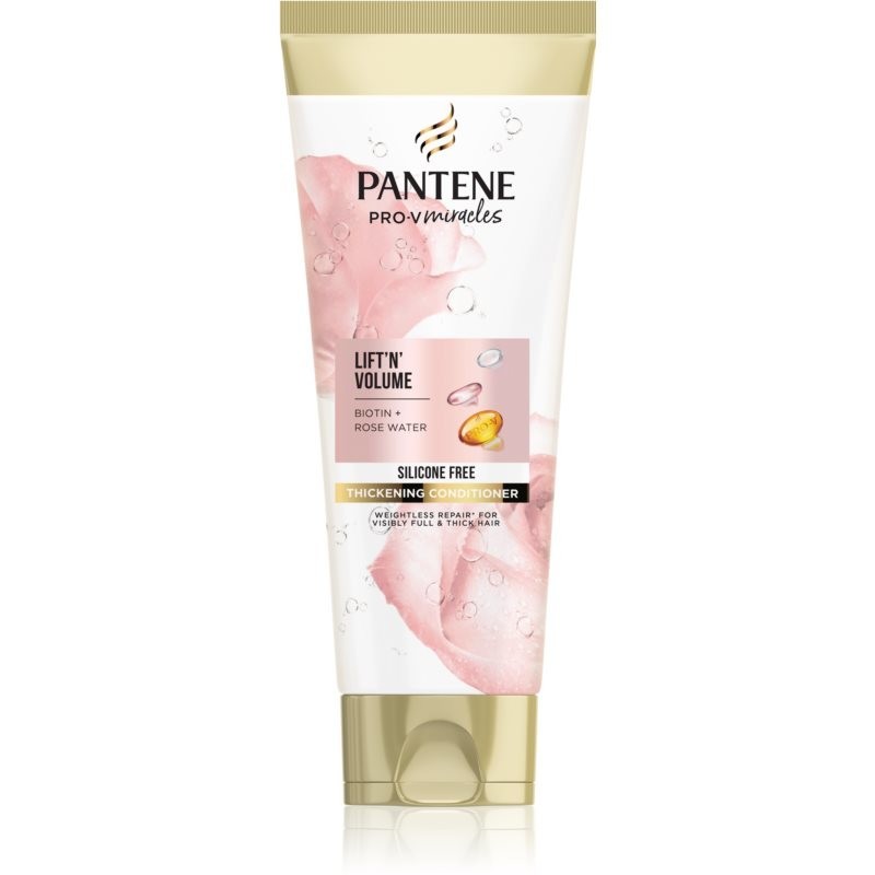 Pantene Lift'n'Volume Rose Wate hair conditioner for women 200 ml