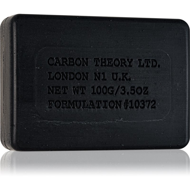 Carbon Theory Charcoal & Tea Tree Oil cleansing bar with soothing effect 100 g