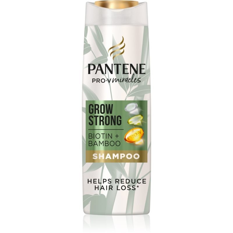 Pantene Grow Strong Biotin & Bamboo shampoo against hair loss 300 ml