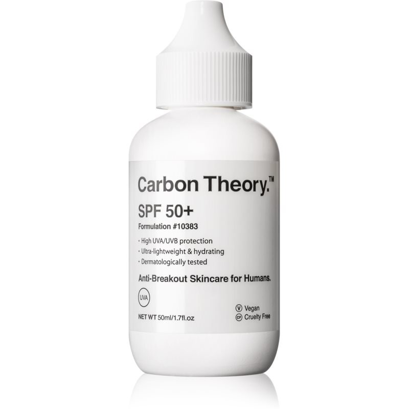 Carbon Theory SPF 50+ hydro-protective cream SPF 50+ 50 ml