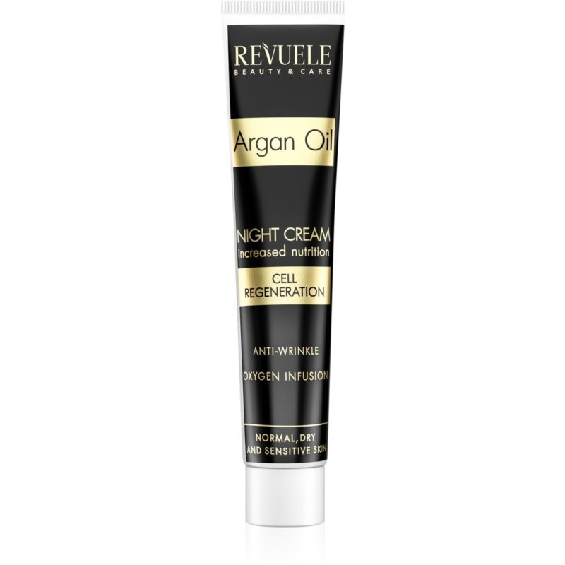 Revuele Argan Oil Night Cream regenerating night cream for the face 50 ml