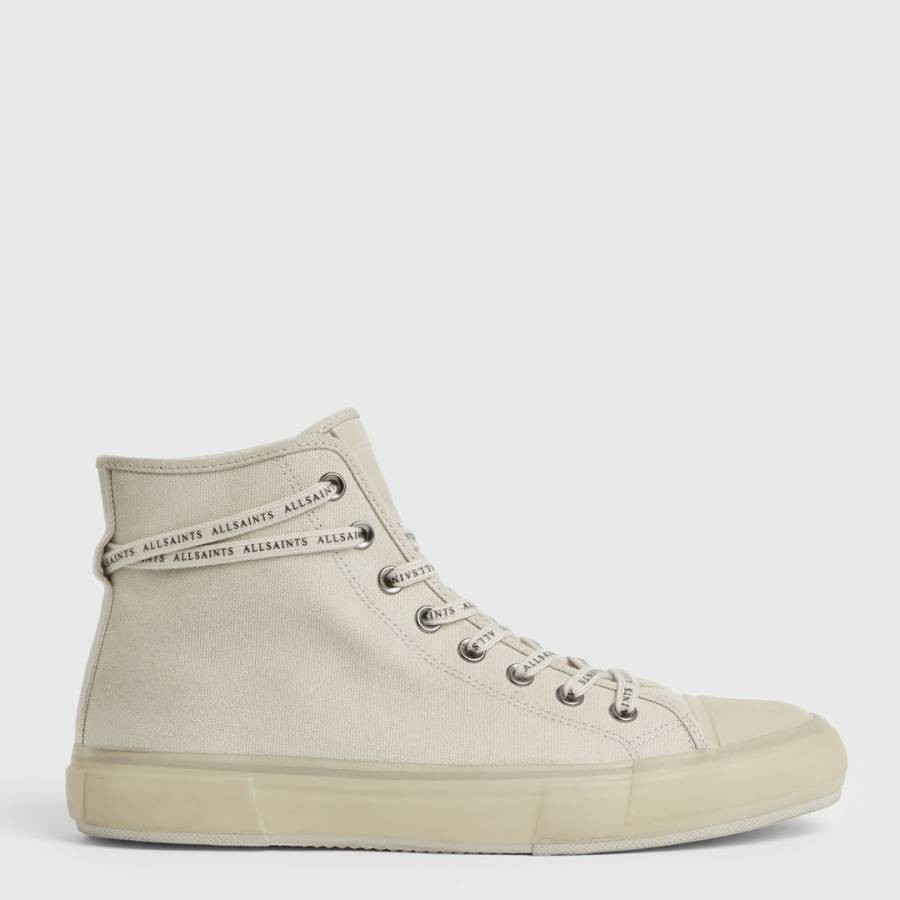 Chalk White Jaxon High Top Trainers