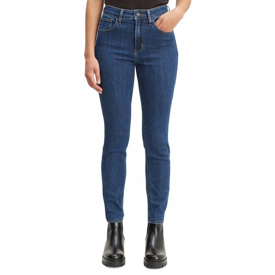 Dark Blue 721™ High Rise Skinny Stretch Jeans