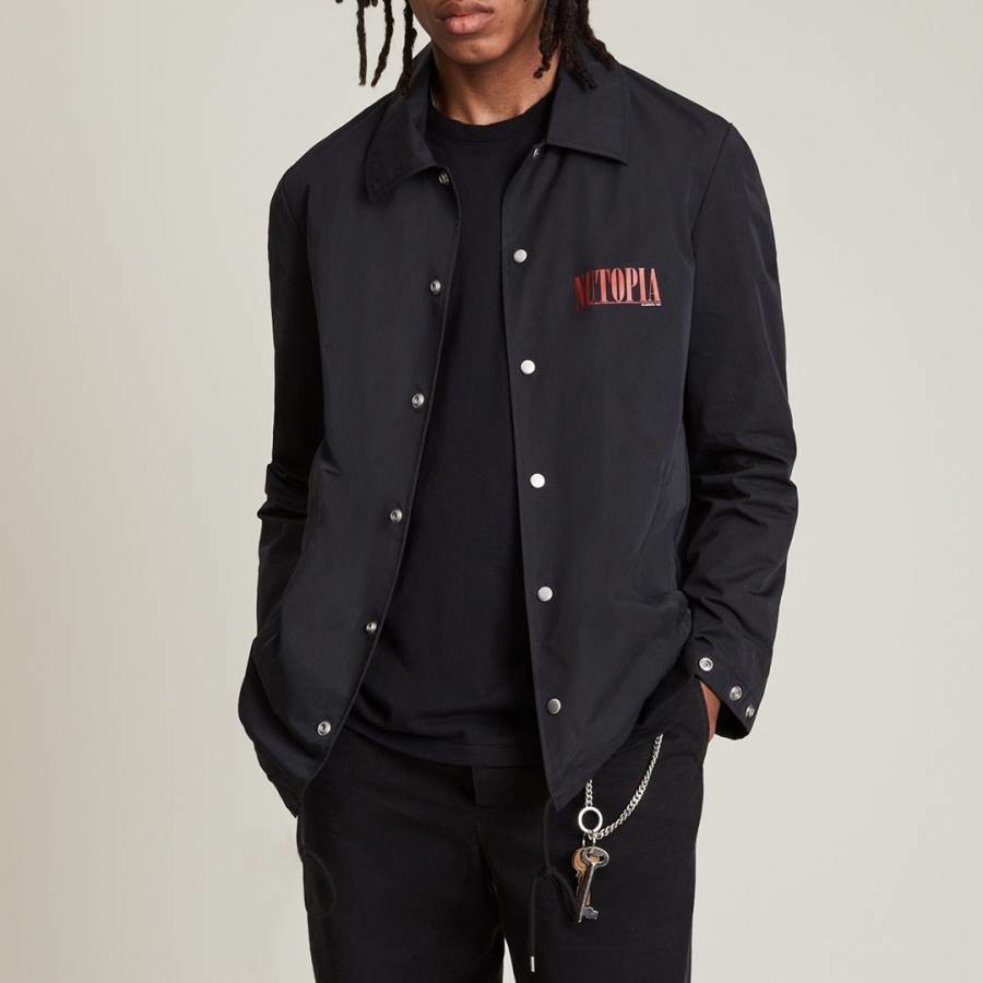 Black Sheffi Bomber Jacket