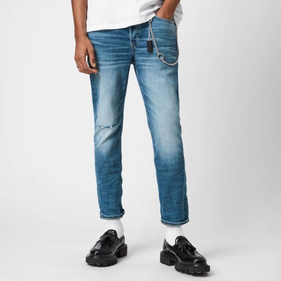 Light Wash Dean Straight Jeans