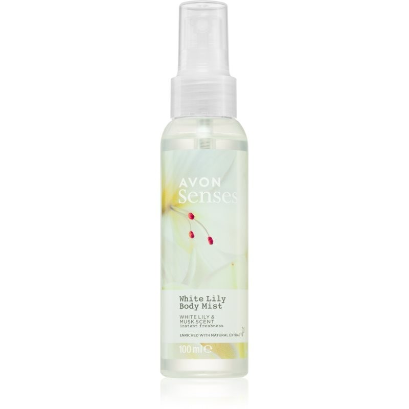 Avon Senses White Lily & Musk refreshing body spray 100 ml