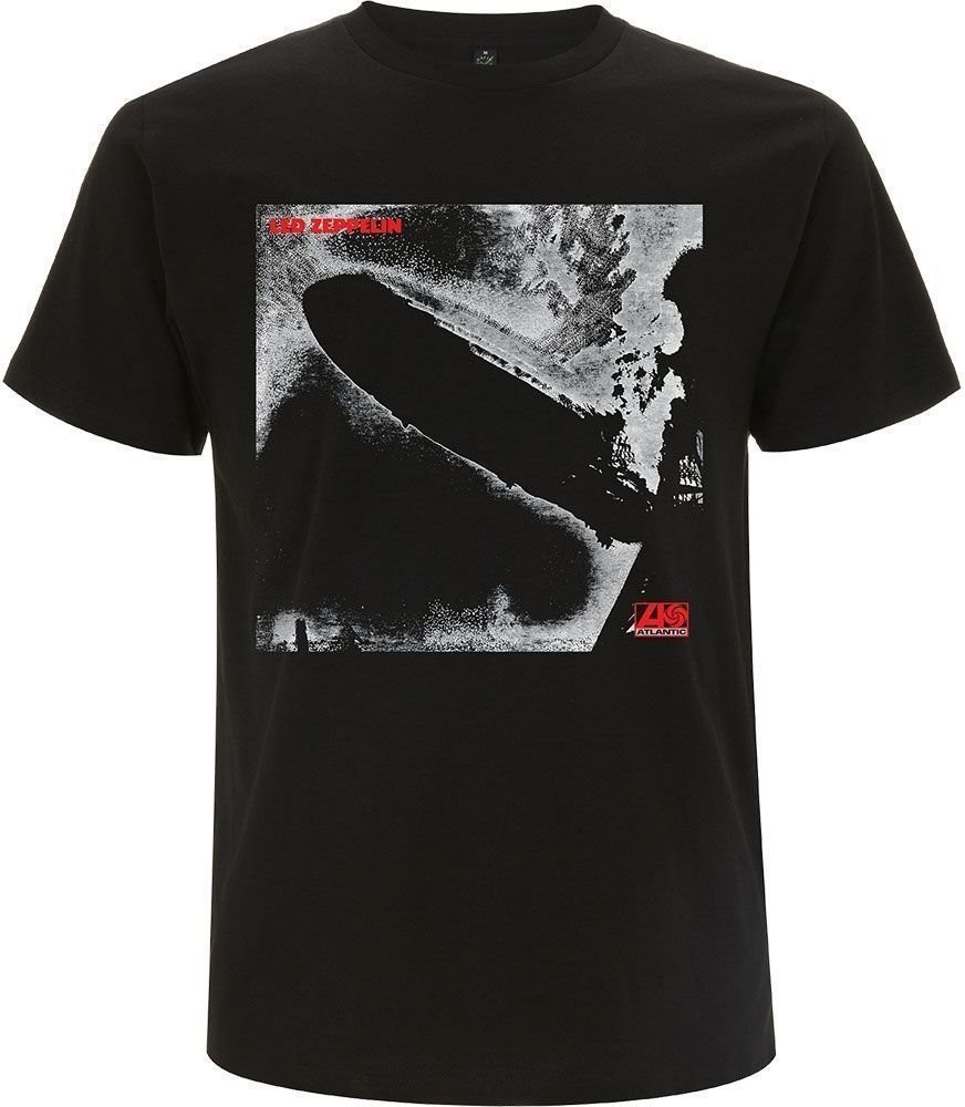 Led Zeppelin T-Shirt 1 Remastered Cover Black L