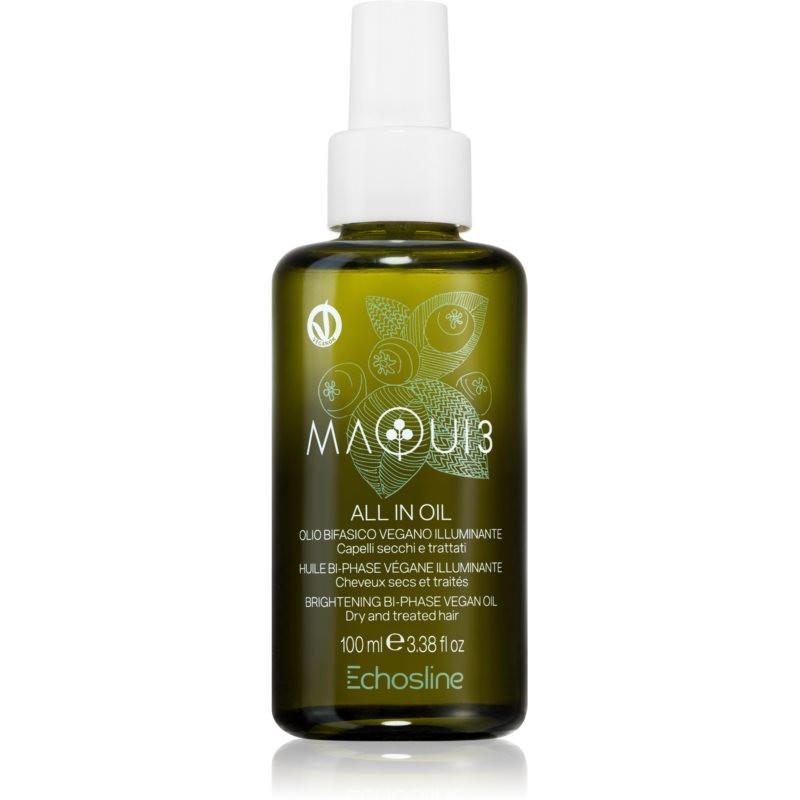 Echosline Maqui All-In Oil radiance oil for hair 100 ml