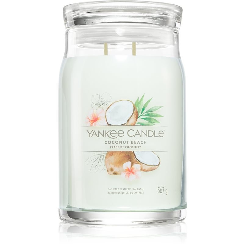 Yankee Candle Coconut & Beach scented candle Signature 567 g