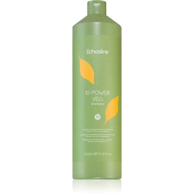Echosline Ki-Power Veg Shampoo restoring shampoo for damaged hair 1000 ml