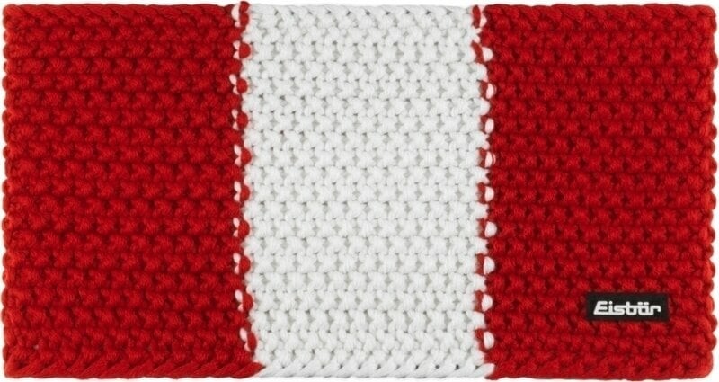 Eisbär Jamie Flag STB Headband Red/White/Red UNI