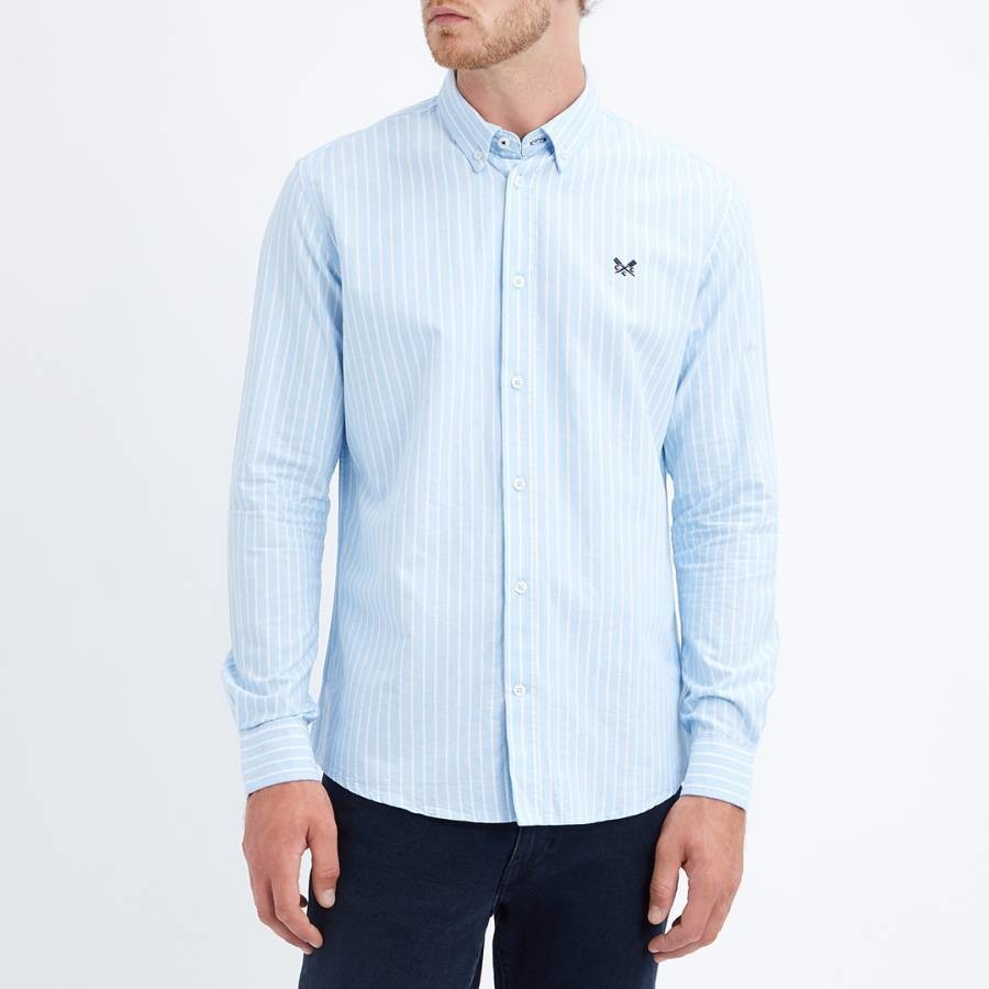 Blue Oxford Stripe Shirt