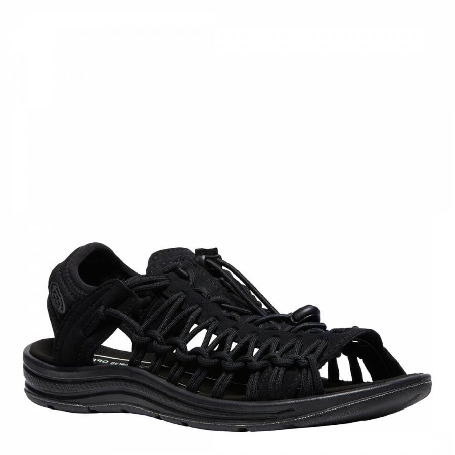 Black Uneek II OT Open Toe Sandals