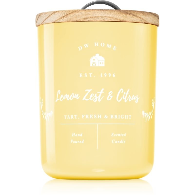 DW Home Farmhouse Lemon Zest & Citrus scented candle 434 g