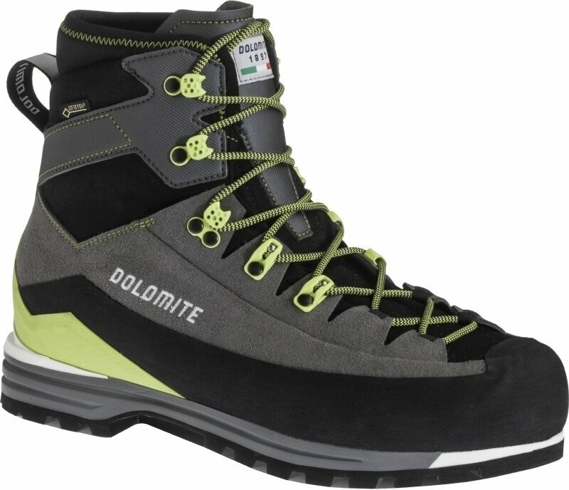 Dolomite Mens Outdoor Shoes Miage GTX Anthracite/Lime Green 40