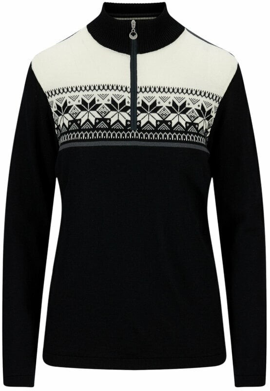 Dale of Norway Liberg Womens Sweater Black/Offwhite/Schiefer M
