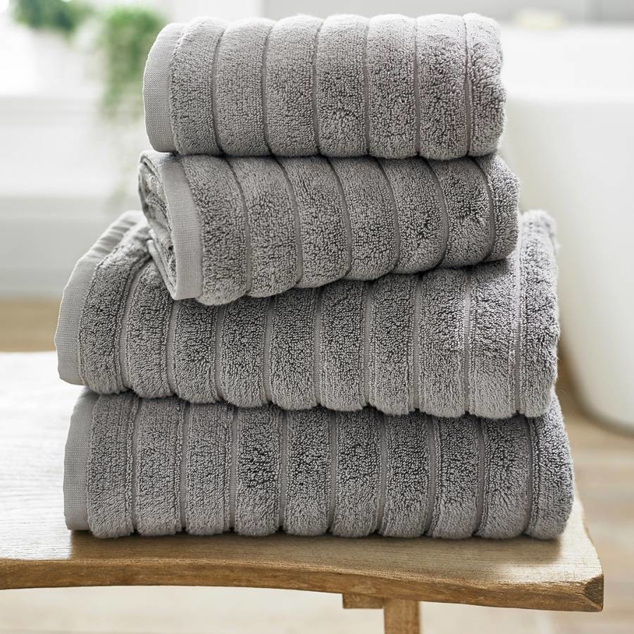 Ribbleton Pair of Hand Towels Dove Grey