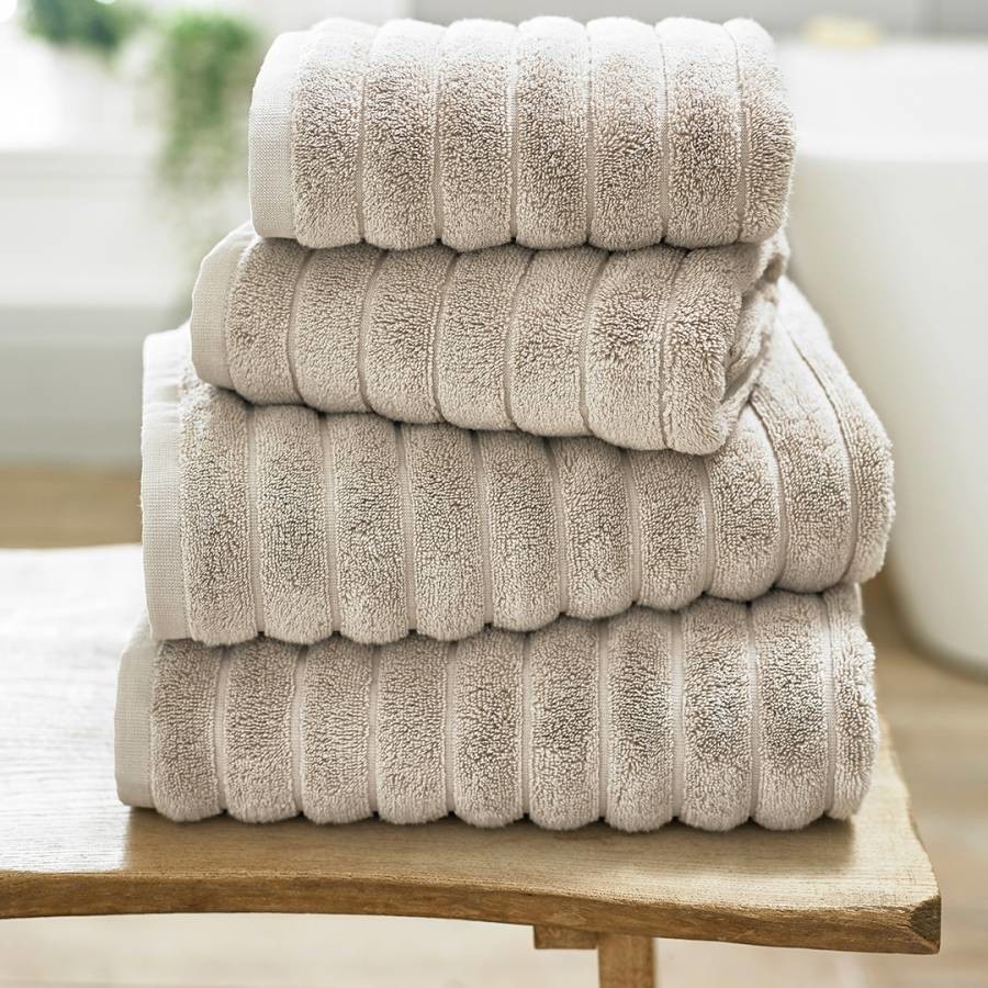 Ribbleton Pair of Hand Towels Stone