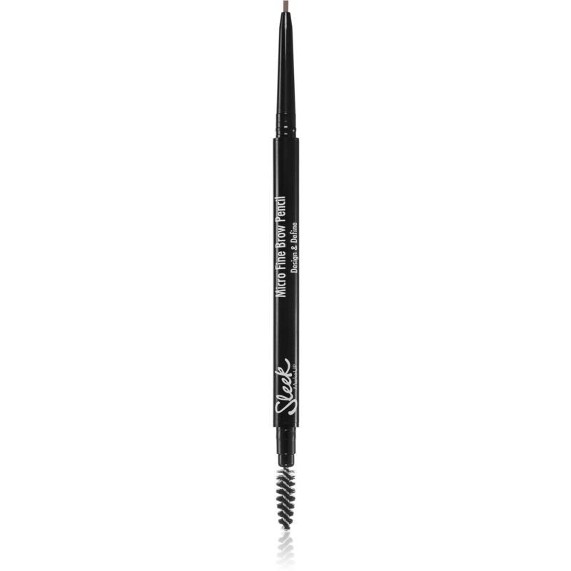 Sleek Micro-Fine Brow Pencil waterproof brow pencil with brush shade Ash Brown 6,3 g