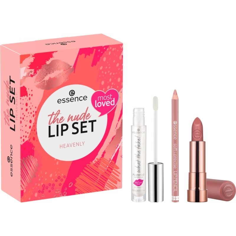 Essence The Nude Lip Set gift set Heavenly (for lips)