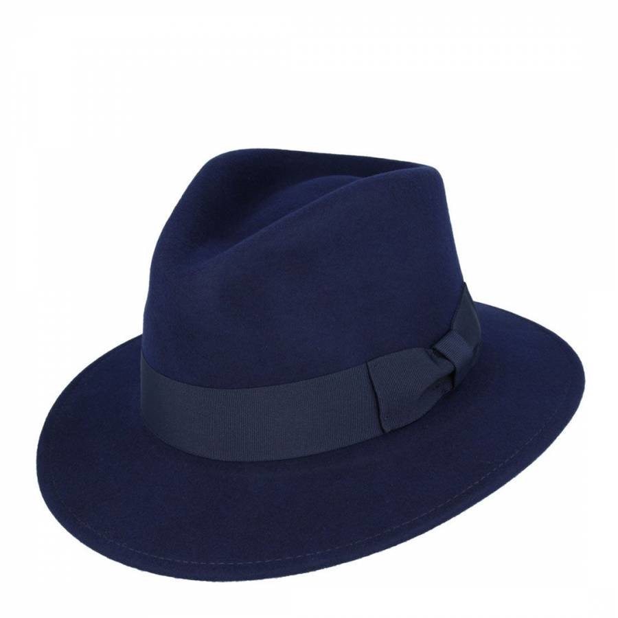 Unisex Wool Navy Hat