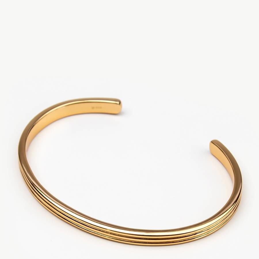 Gold Ribbed Cuff