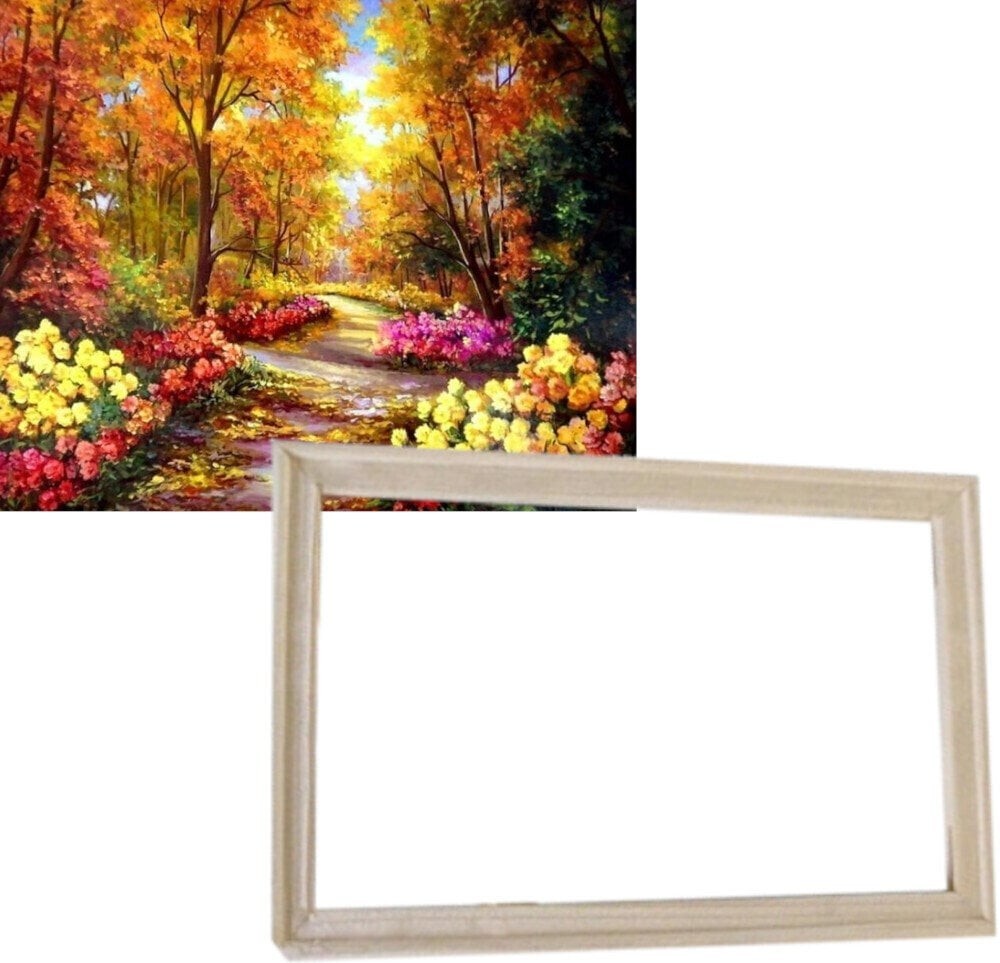 Gaira With Frame Without Stretched Canvas Autumn