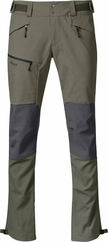 Bergans Outdoor Pants Fjorda Trekking Hybrid Pants Green Mud/Solid Dark Grey S