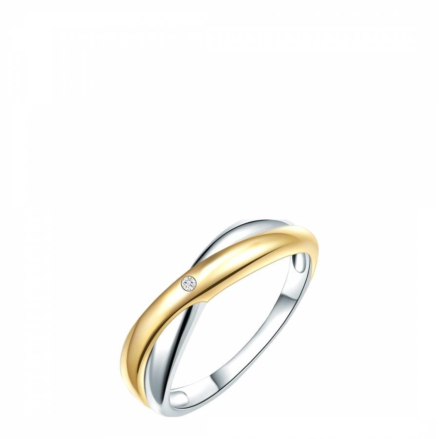 Silver/Yellow Gold Ring