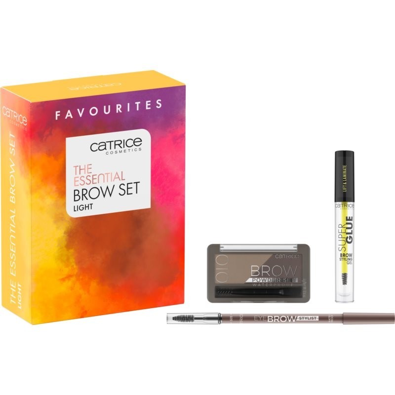 Catrice The Essential Brow Set gift set Light (for eyebrows) shade