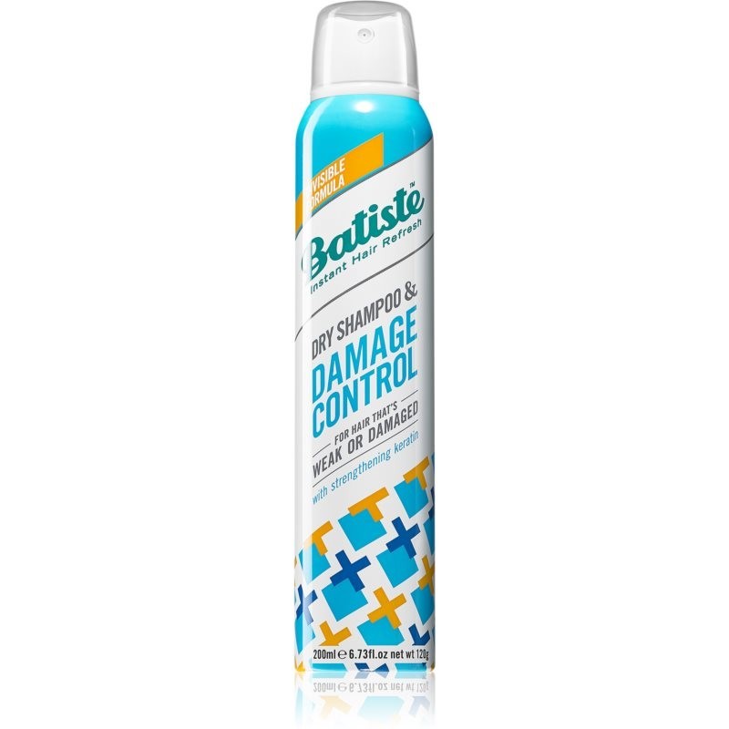 Batiste Damage Control Dry Shampoo For Damaged And Fragile Hair 200 ml