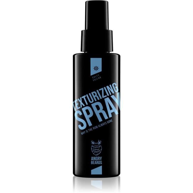 Angry Beards Salty Sailor texturising salt spray for men 100 ml