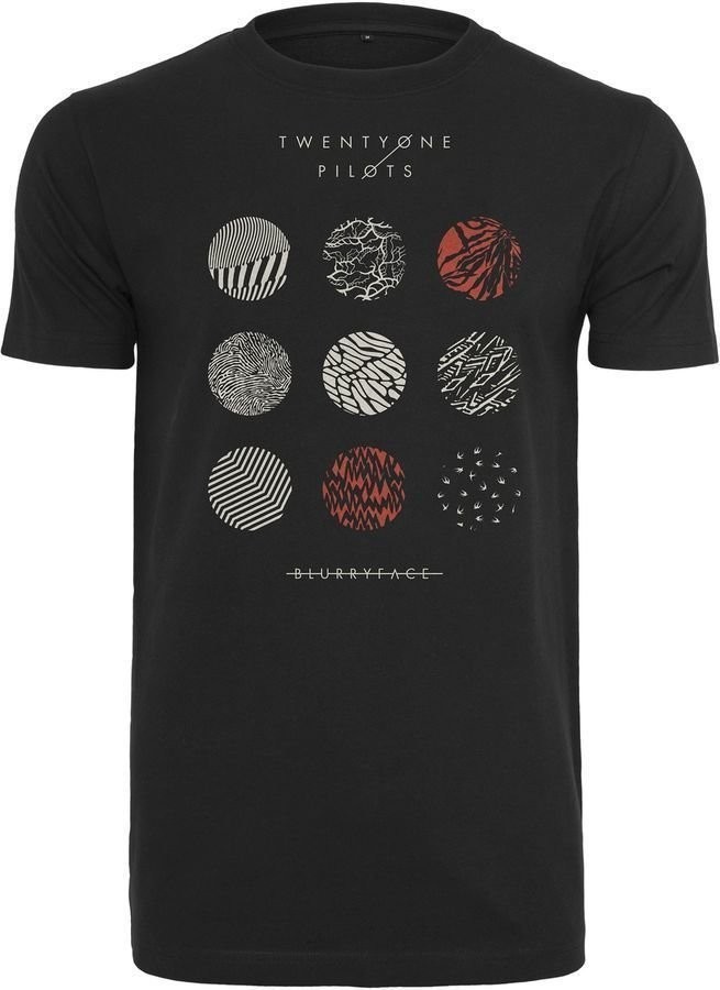 Twenty One Pilots T-Shirt Pattern Circles Black L