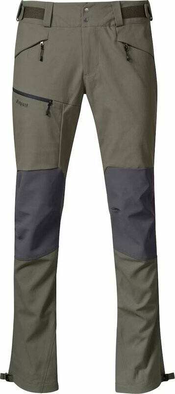Bergans Outdoor Pants Fjorda Trekking Hybrid Pants Green Mud/Solid Dark Grey XL