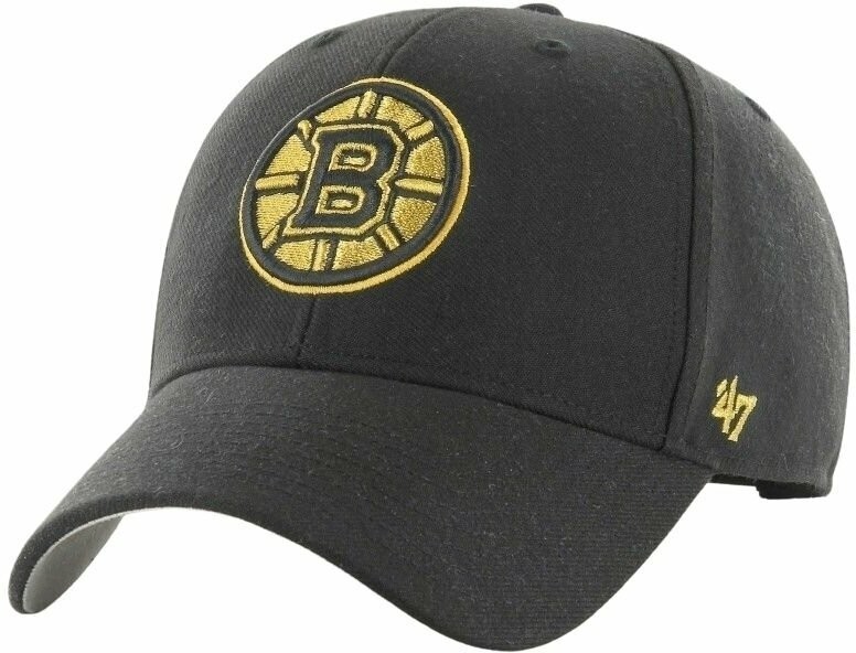 Boston Bruins Hockey Cap NHL '47 MVP Metallic Snap Black