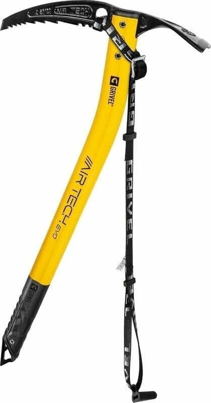 Grivel Air Tech EVO Ice Axe with Long Leash EVO Yellow 58 cm