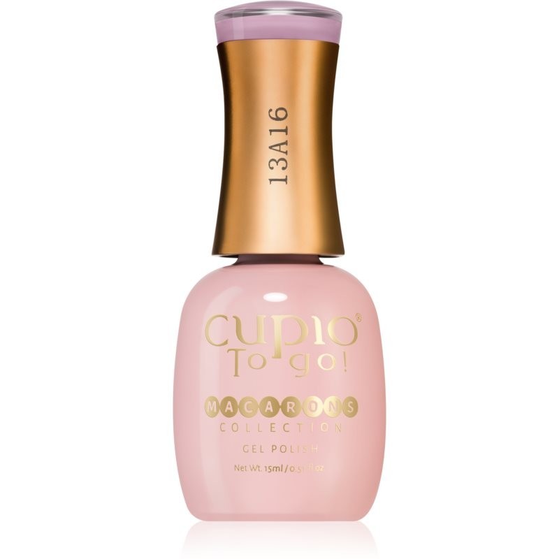 Cupio To Go! Macarons gel nail polish for UV/LED hardening shade Blueberry Cheesecake 15 ml
