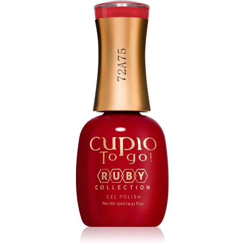 Cupio To Go! Ruby gel nail polish for UV/LED hardening shade Good Girl 15 ml