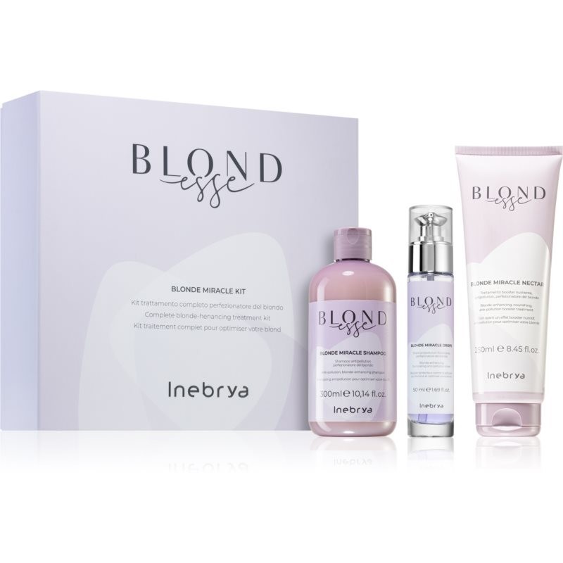 Inebrya BLONDesse Blonde Miracle Kit gift set (for blonde hair)