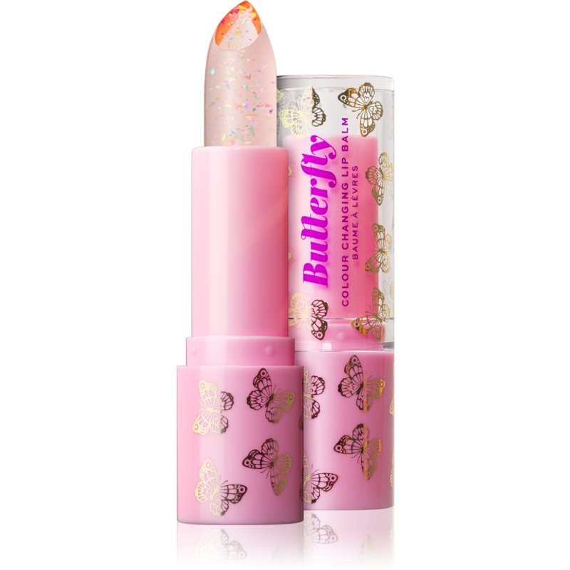 I Heart Revolution Butterfly colour-adapting pH balm with glitter shade Color Changing 3 g