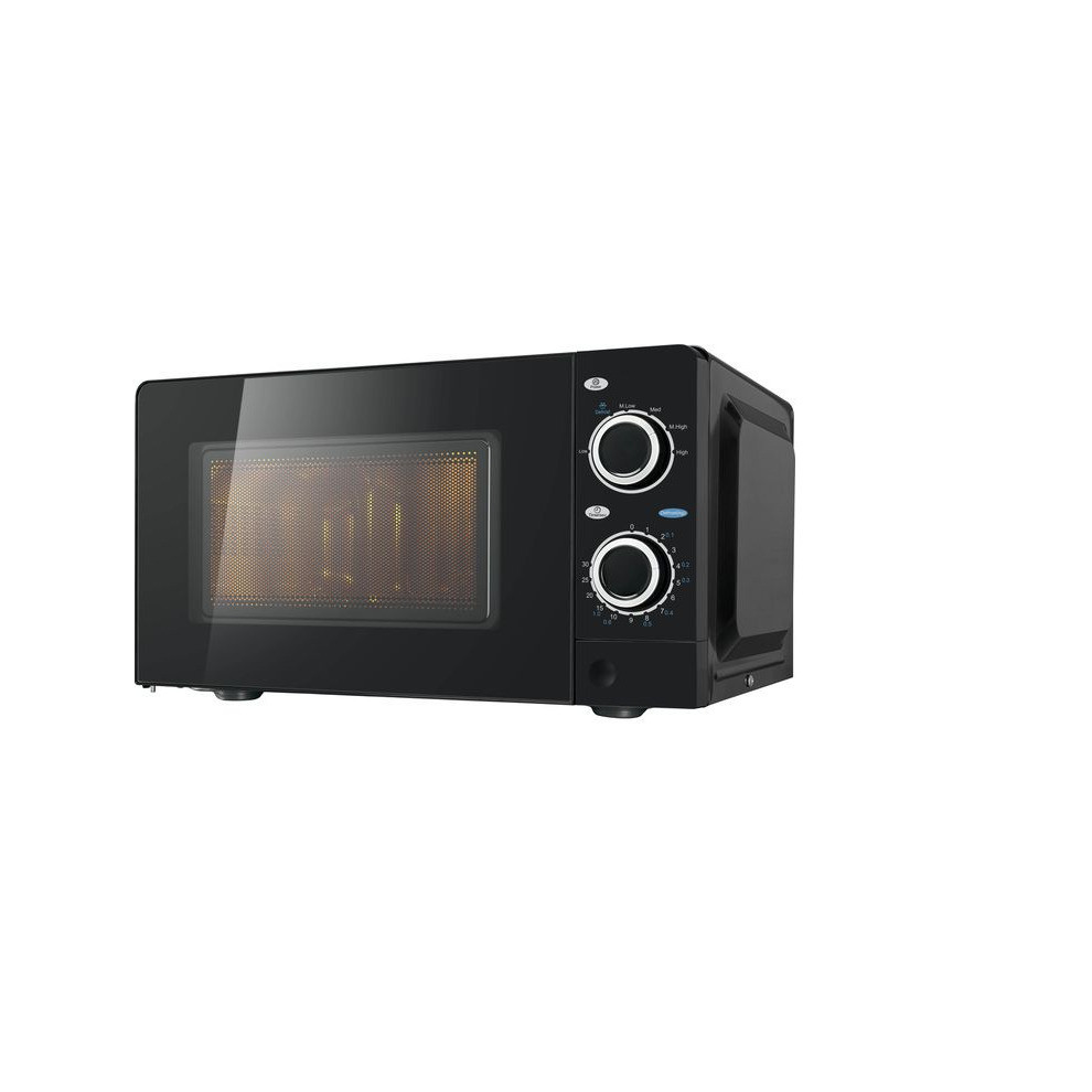 Essentials CMB21 Solo Microwave Oven with 6 Power Settings 15L Black